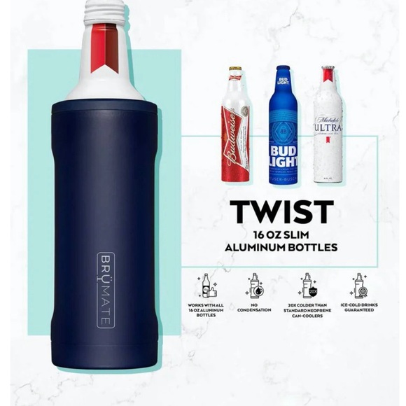 BrüMate Hopsulator Twist Glitter Charcoal - Picture 2 of 2